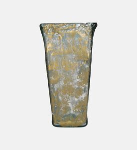 مزهرية زجاجية معاد تدويرها من ماربل مانيا