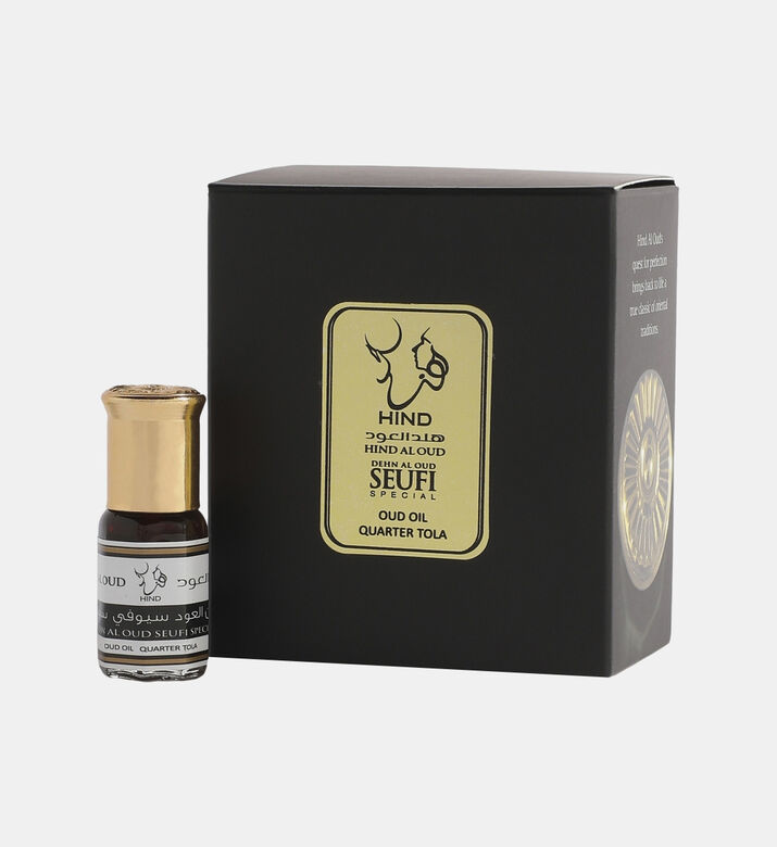Hind Al Oud Seufi Special Quarter Oud Oil 3 Ml, Packshot View