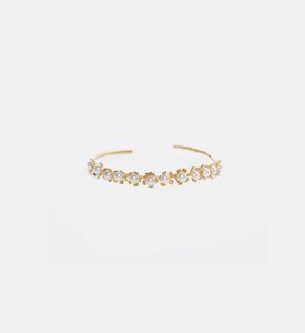 Gold-plated Flower-shaped Bracelet