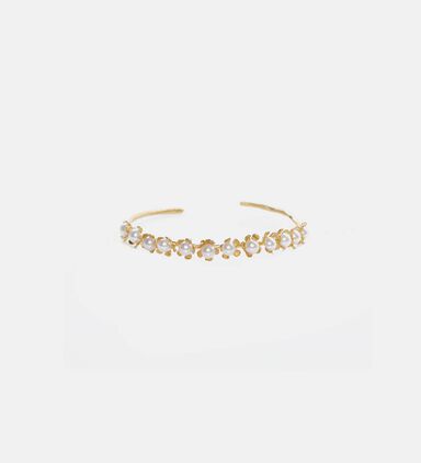 Gold-plated Flower-shaped Bracelet