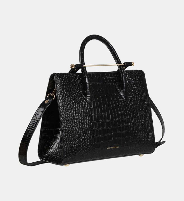 Bag Croc-embossed Midi Tote
