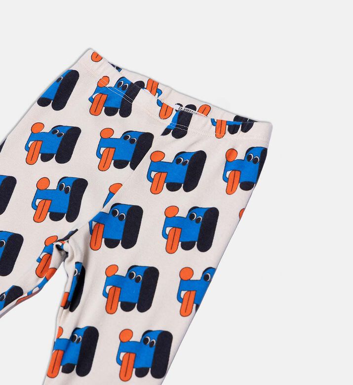 Bobo Choses All-over Dogs Pattern Elasticated Waistband Leggings, Packshot View