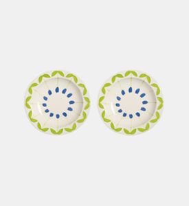 مجموعة أوعية فولكلورية كبيرة قطعتين