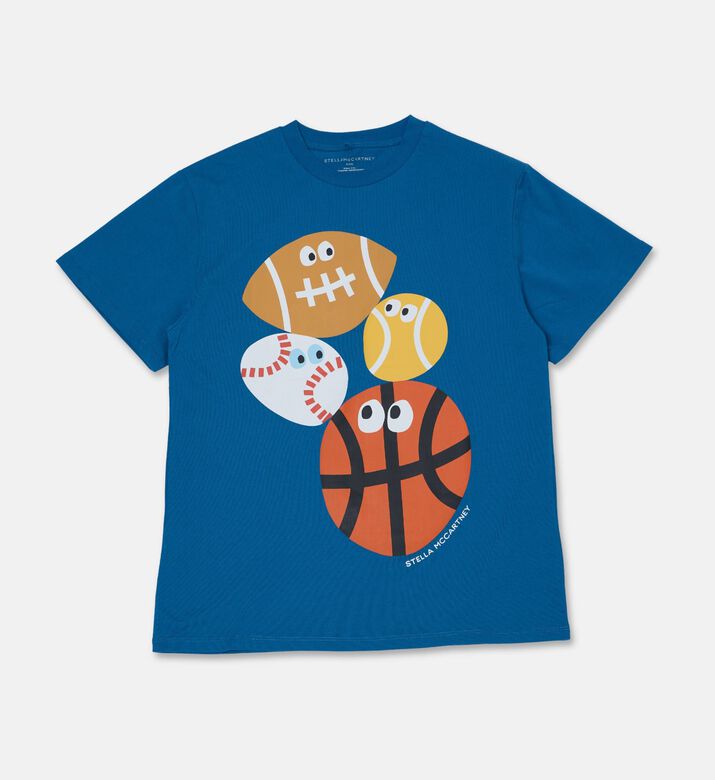 Stella McCartney Sports Ball Character-print T-shirt, Packshot View