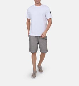 Silicone Logo-patch Short-sleeve T-shirt