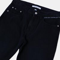 Logo Rivets 5-pockets Denim Pants