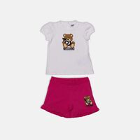 Teddy Bear Flared Shorts Set