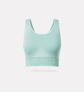 LIVE! Gradient Seamless Knit Top, Green, L, Packshot View