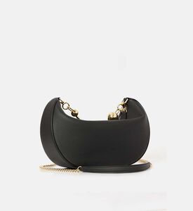 Strathberry Crescent Moon-shape Bag, Black, Packshot View