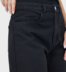 جينز بويفريند كبير الحجم من الدنيم