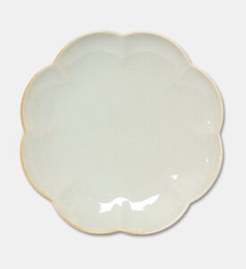 Home Deco and More Flower Form Celadon Glazed 4-piece Plate Set, Packshot View