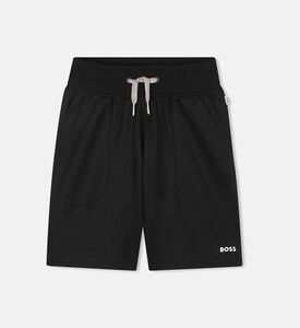 Cotton Elastic Waist Shorts