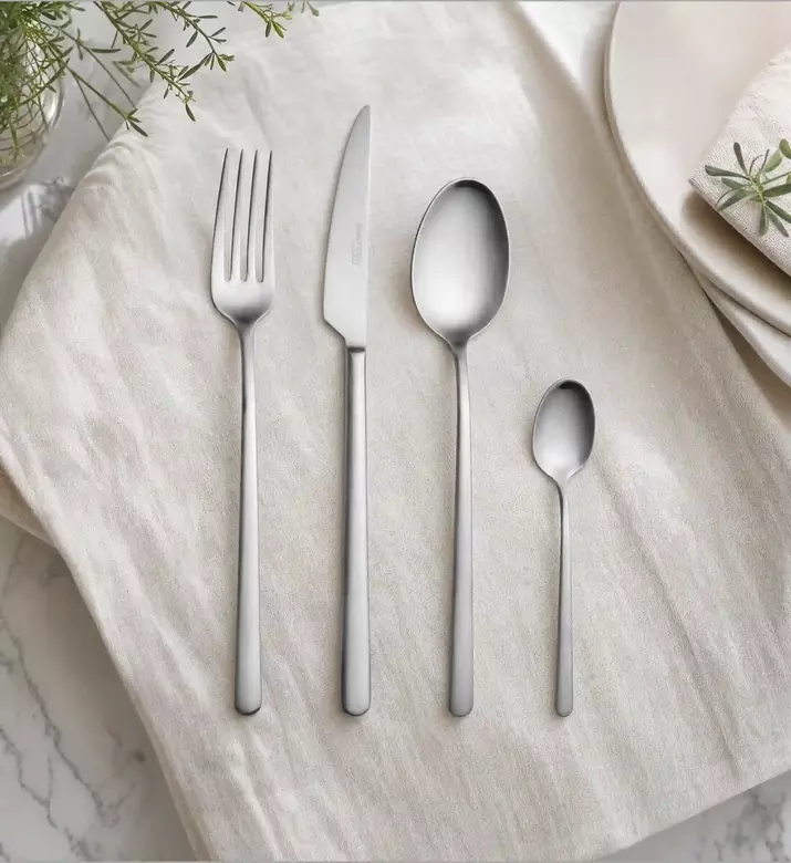Cristema Tokyo Matt-finish 130-piece Cutlery Set, Model View