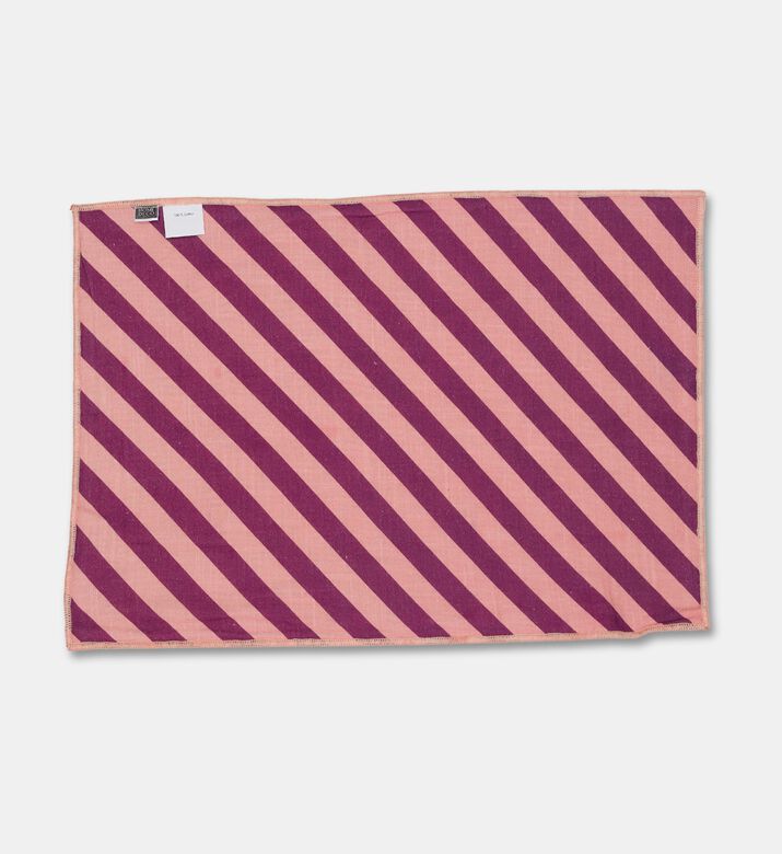 Home Deco and More Linea Striped Placemat, Packshot View