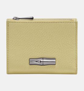 Longchamp Wallet Roseau, Light-green, Packshot View