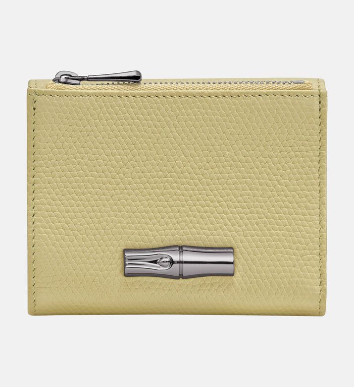 Longchamp Wallet Roseau, Light-green, Packshot View