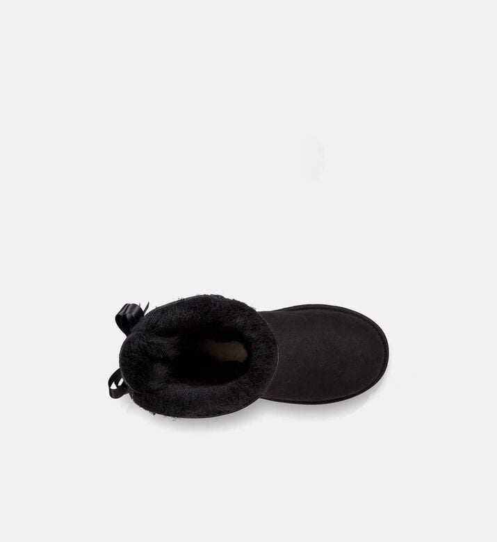 Baily Suede Leather Bow Boots Baily Suede Leather Bow Boots