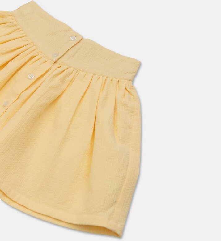 Jules & Juliette Paris Button-front Gathered Skirt, Packshot View