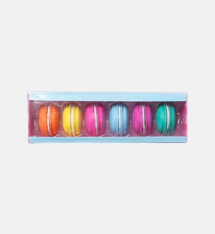 Macaroon-shape Eraser Set