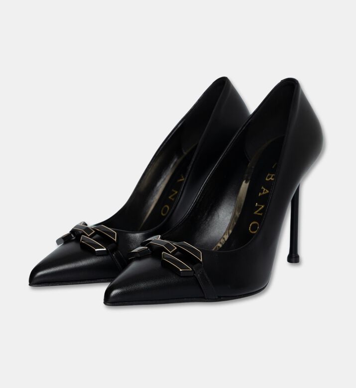 Albano Shoes Vitello, Black, Eu-41, Packshot View