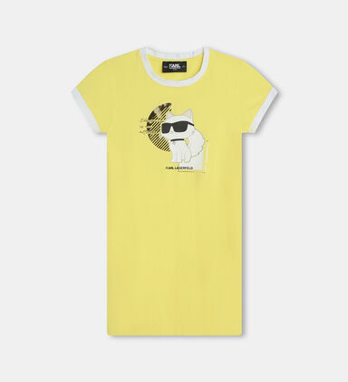 Girl Choupette Artwork Dress
