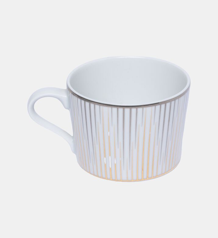 Glint Porcelain Gold Details Tea Cup Saucer Set Glint Porcelain Gold Details Tea Cup Saucer Set