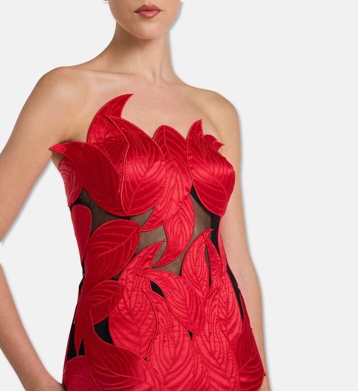 Savanna Top Grandeur, Red, M, Model View