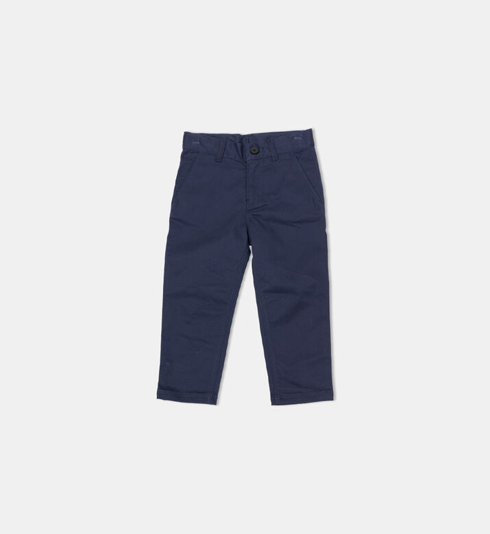 Adjustable Elastic Waistband Slim-fit Pants