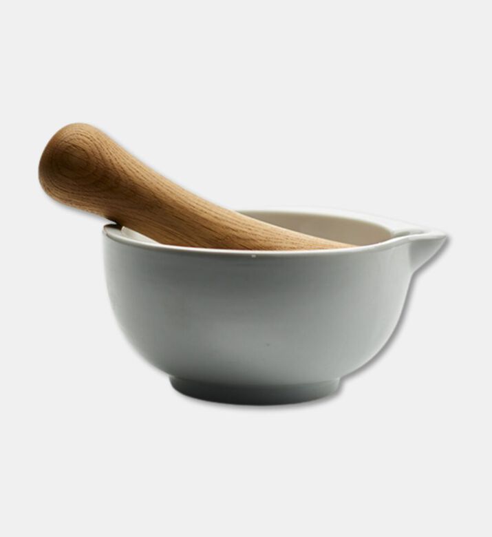 Legnoart Ceramic Mortar Wood Pestle, Packshot View