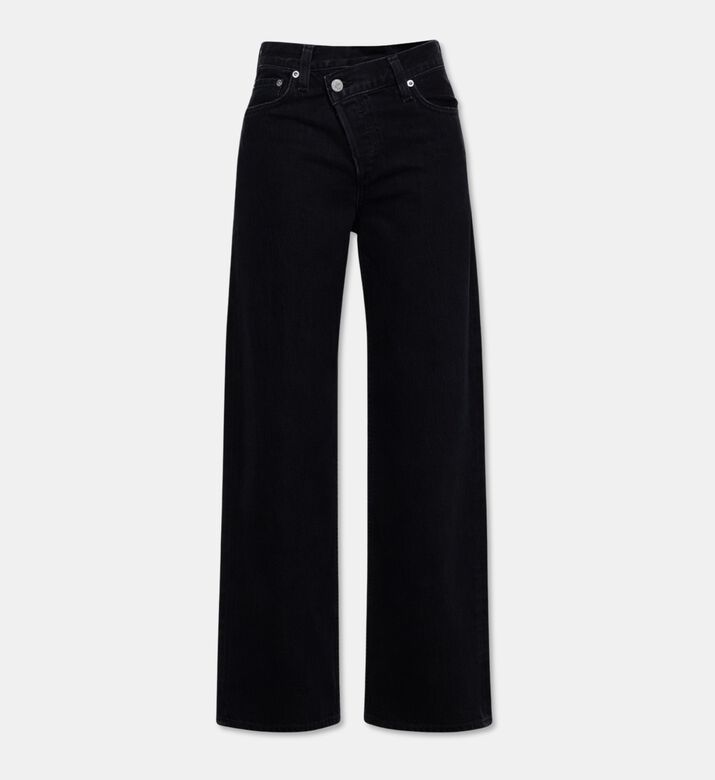 Agolde Arc Criss-cross High-rise Wide-leg Jeans, Packshot View