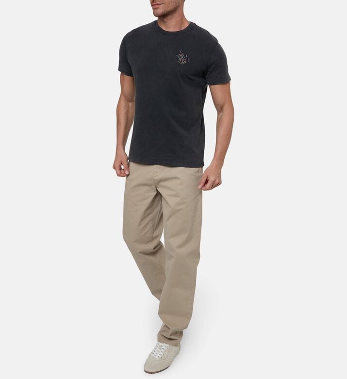Galeries Lafayette Pant Chino, Beige, 30, Model View
