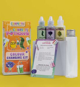 مجموعة تجارب علمية متغيرة الألوان