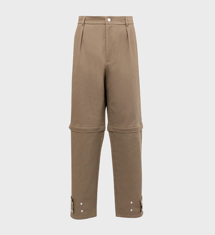 Combo Hidden Zips Pants-shorts