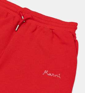 بنطال واسع الساقين مزين بأزهار من الترتر