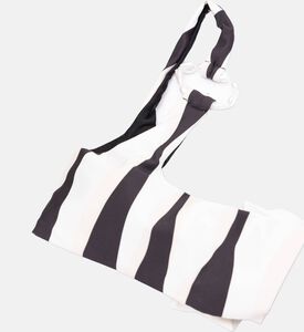 Palmacea Stripe-print Pearl Ring Top, Packshot View