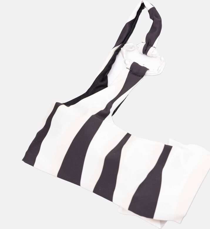 Palmacea Stripe-print Pearl Ring Top, Packshot View