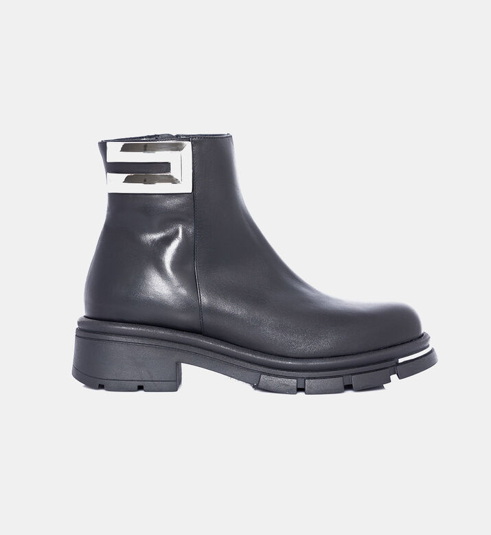 Albano Flat Ankle Boots