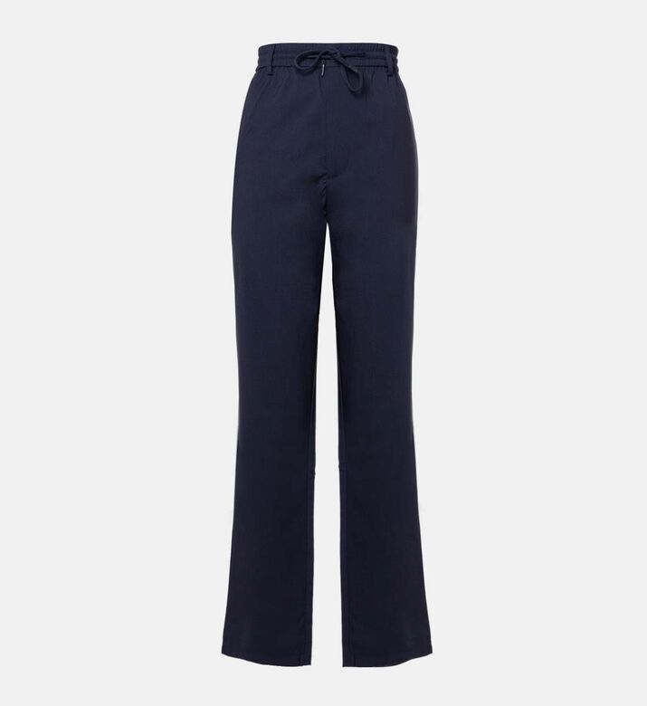 Les Deux Como Tapered Drawstring Trousers, Navy, 36-32, Packshot View