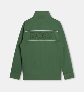 Boy Polytricot Hooded Cardigan