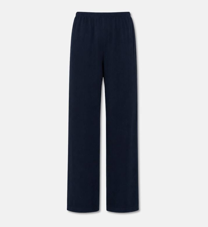 Weill Wide-leg Fluid Pants, Dark-blue, 42, Packshot View
