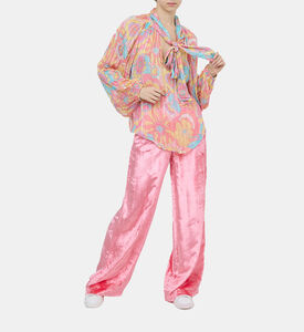 Ribbon Collar Shirt Ribbon Collar Shirt