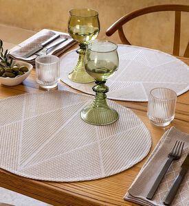 Jacquard Club Cotton Linen Napkin, Packshot View