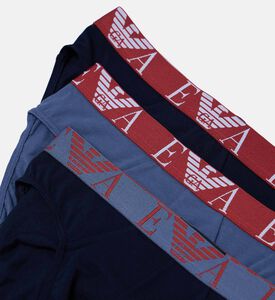 Cotton Contrasted Logo-print 3-pack Briefs Cotton Contrasted Logo-print 3-pack Briefs