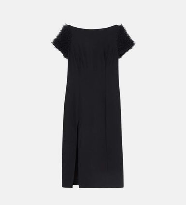 Daring Nights Split Midi Dress