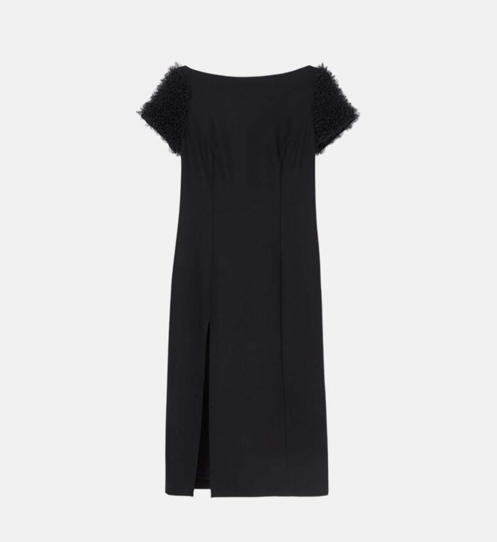 Daring Nights Split Midi Dress