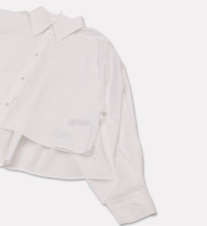 MM6 Layered Design Long-sleeve Shirt, Packshot View