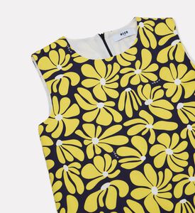 M S G M All-over Floral-print Sleeveless Dress, Packshot View