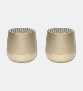 Lexon Design Twin Mino Bluetooth Speaker Set, Packshot View