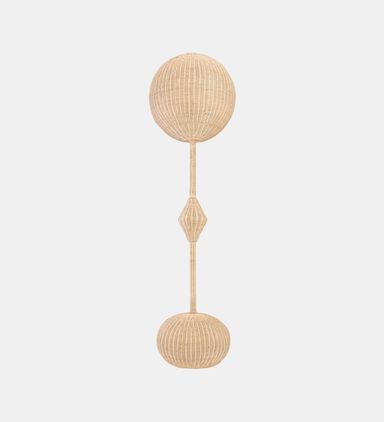 Rattan Round Shape Lamp