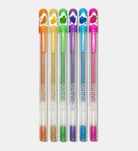 Ooly Yummy Yummy 6-piece Scented Metallic Gel Pens Set, Packshot View